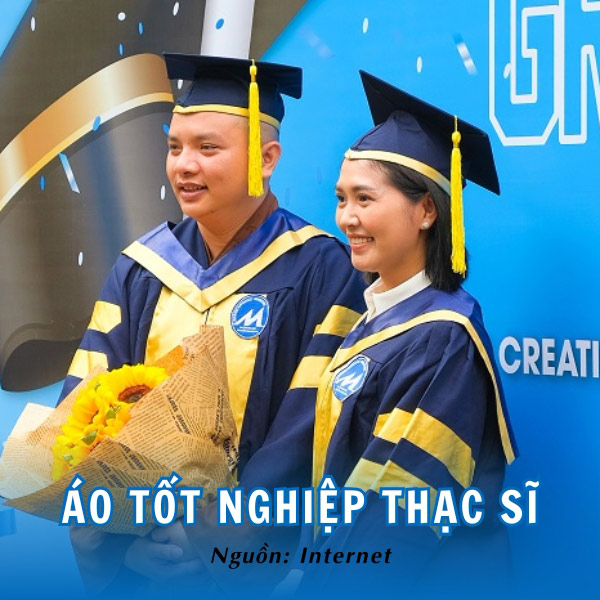 Áo tốt nghiệp hệ Thạc sỹ trường Tài chính