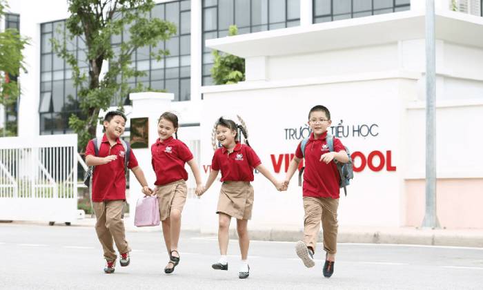 Đồng phục học sinh trường Vinschool