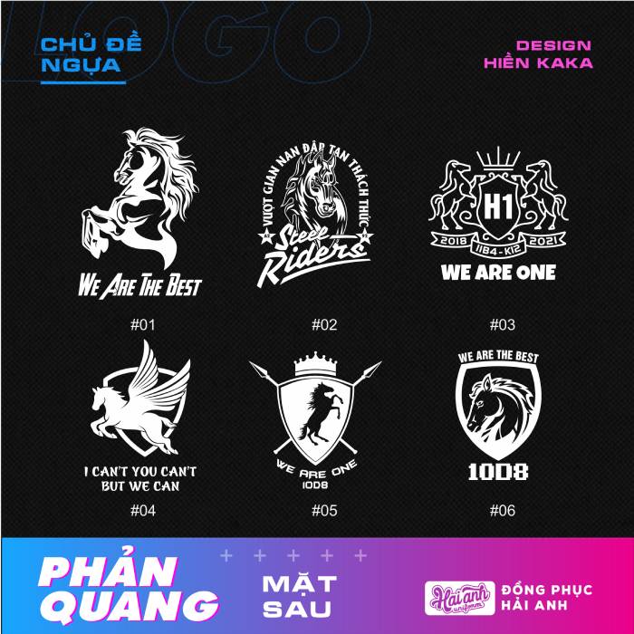 BST hình in phản quang cho team tuổi Ngọ