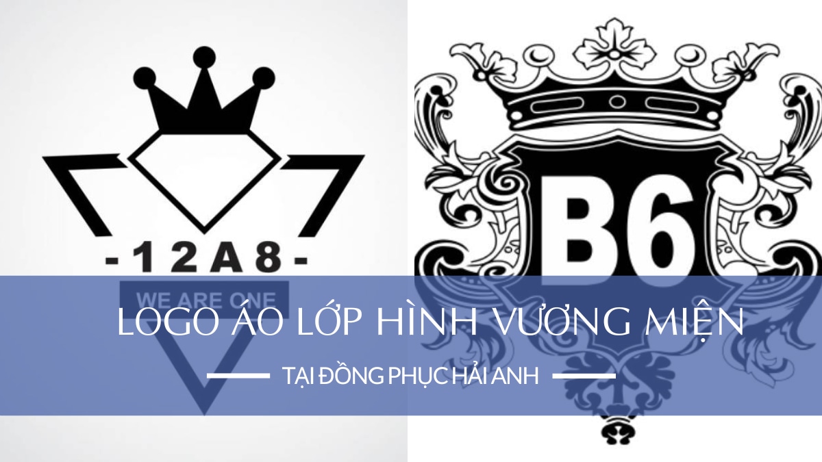 7+ Logo Áo Lớp Hình Vương Miện Sang Trọng, Độc Đáo Và Đang Thịnh Hành