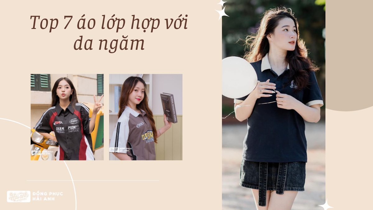 7+ Màu Áo Lớp Hợp Với Da Ngăm Cực Xinh Xóa Mọi Khuyết Điểm