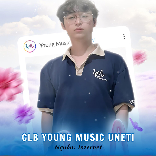 Mẫu áo polo của câu lạc bộ Âm nhạc trẻ của UNETI