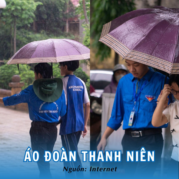 Áo đoàn thanh niên tình nguyện THPT chuyên Sư phạm