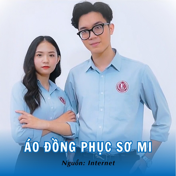 Áo đồng phục sơ mi thanh lịch của HUST