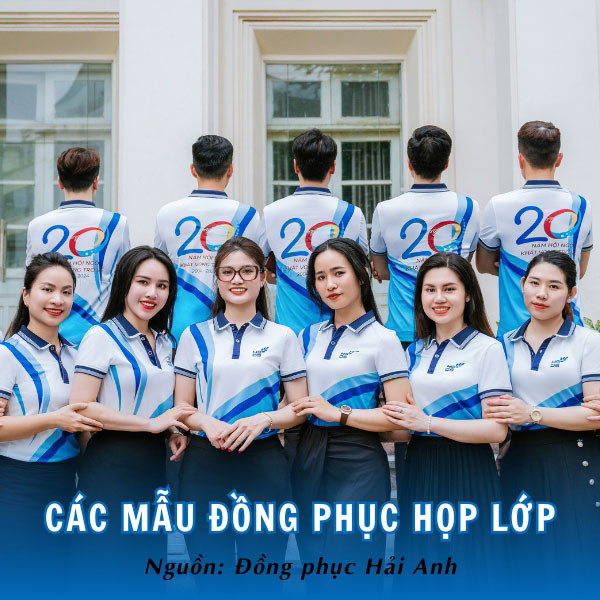 Các thiết kế đồng phục dành cho họp lớp, hội khóa