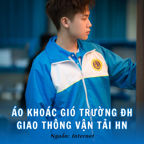 Mẫu áo khoác gió UTC trẻ trung, hợp thời trang