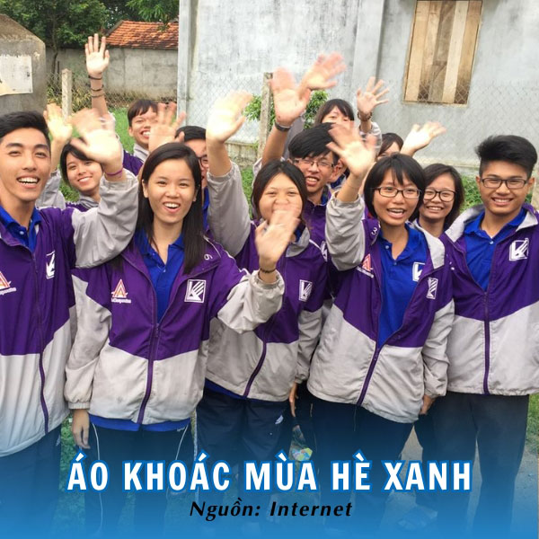 Áo khoác Mùa hè xanh ghi dấu ấn tuổi trẻ đầy năng động, nhiệt huyết