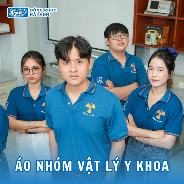 Áo nhóm Vật lý Y khoa trường Nguyễn Tất Thành