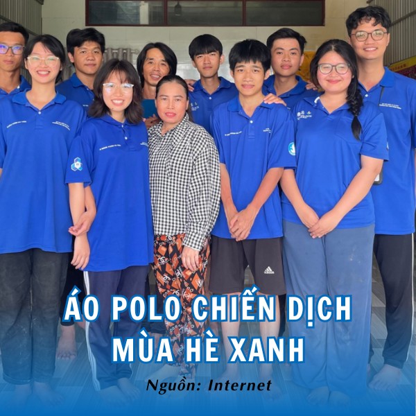 Đồng phục chiến dịch Mùa hè xanh của trường