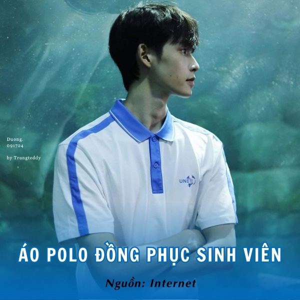 Mẫu áo đồng phục polo sinh viên UNETI