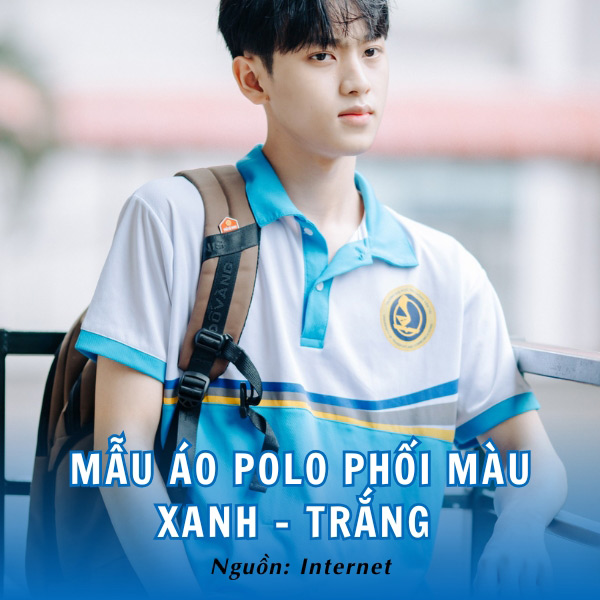 Mẫu áo polo năng động của sinh viên UTC