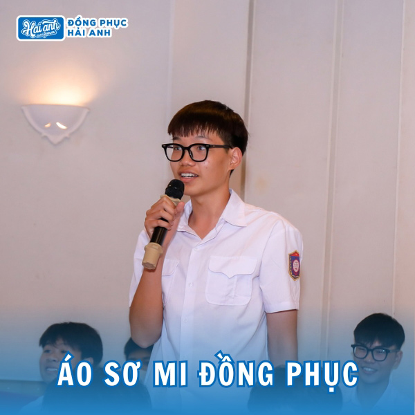 Mẫu áo sơ mi đồng phục Hàng hải ngắn tay tinh tế