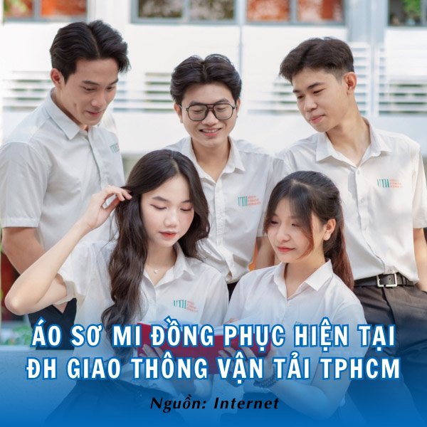 Áo sơ mi trắng trong trẻo, tinh khôi của trường UTH