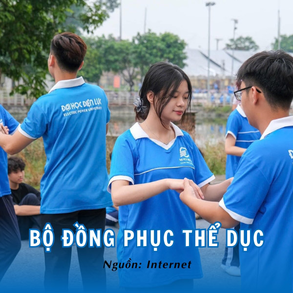 Bộ đồng phục thể dục trường ĐH Điện lực