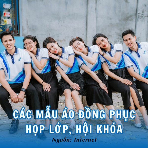 Áo đồng phục họp lớp, hội khóa đa dạng tại HCMUT
