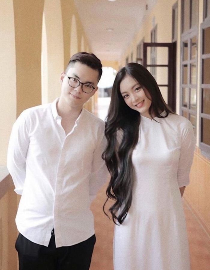 Kiểu chụp truyền thống dành cho 2 bạn khác giới