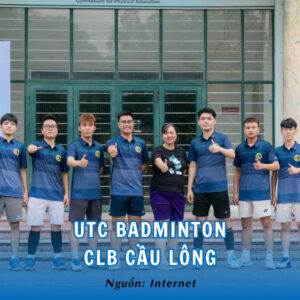 Đồng phục thể thao UTC Badminton - CLB cầu lông
