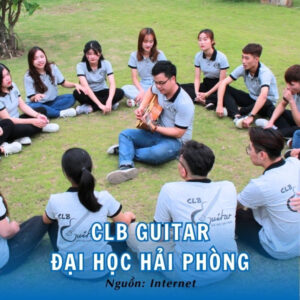 Áo đồng phục CLB Guitar Đại học Hải Phòng thanh lịch, năng động