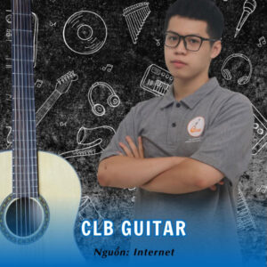 Áo polo xám thanh lịch của CLB Guitar