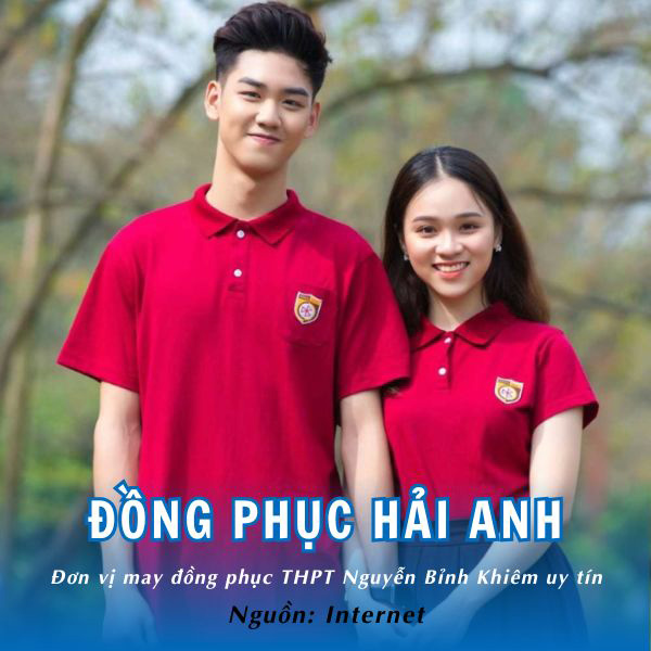 May đồng phục THPT Nguyễn Bỉnh Khiêm tại Hải Anh
