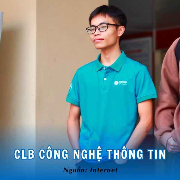 Đồng phục xanh dương năng động của CLB Công nghệ thông tin