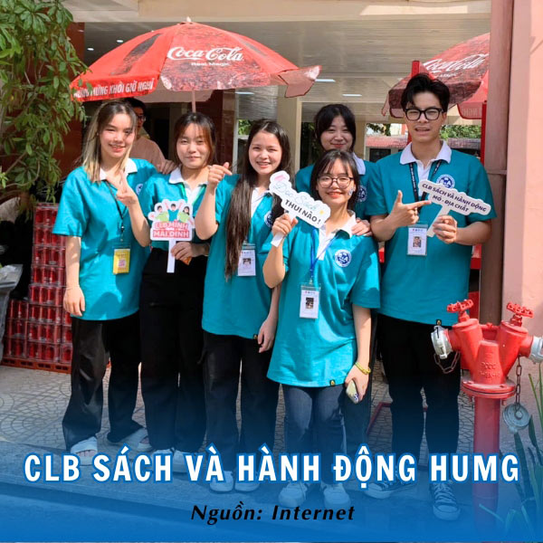 Thiết kế đồng phục CLB Sách và Hành động HUMG đầy năng lượng và phong cách