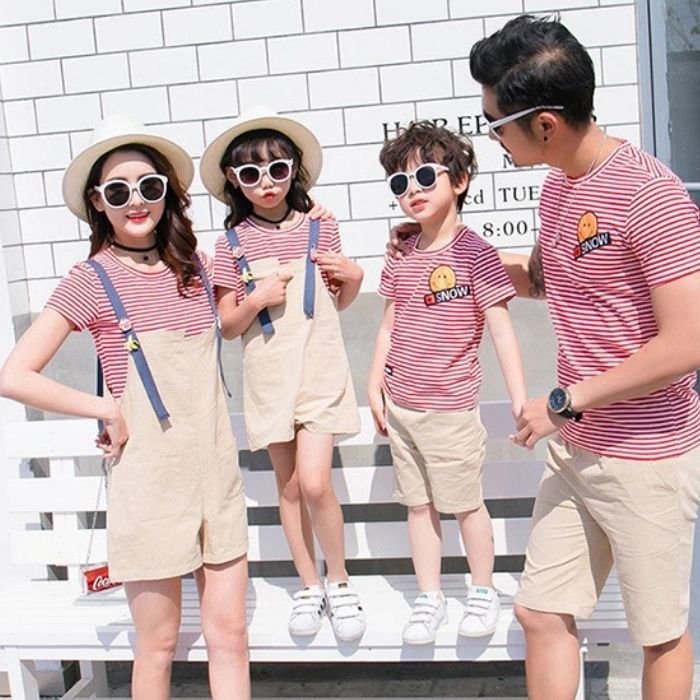 Lựa chọn chất vải thoáng mát, mềm mịn để phù hợp với tất cả thành viên gia đình