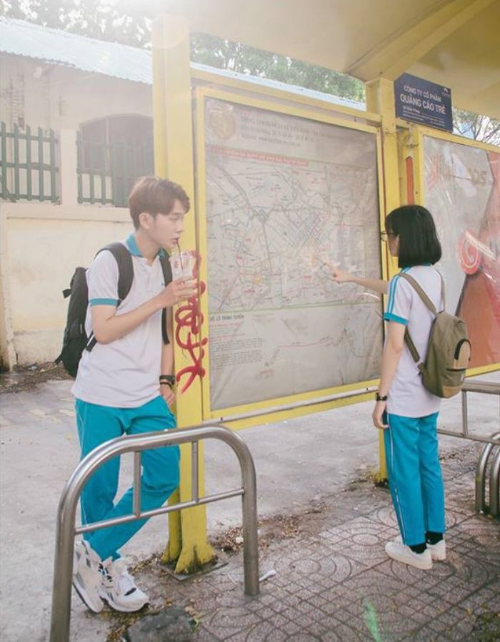 Mẫu đồng phục trường Lê Quý Đôn được thiết kế tinh tế, năng động