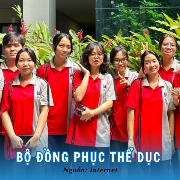 Bộ đồng phục thể chất nổi bật giúp các em bung tỏa sức trẻ
