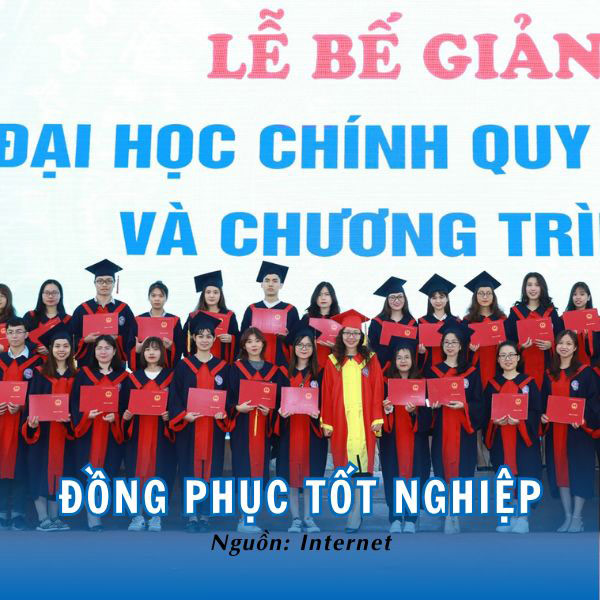 Áo đồng phục tốt nghiệp ấn tượng của trường Đại học Thương mại