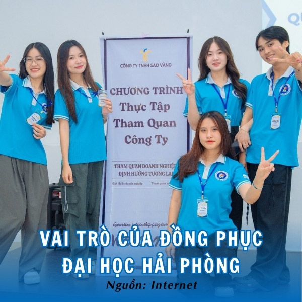 Đồng phục Hải Phòng xây dựng hình ảnh và niềm tự hào cho sinh viên trường