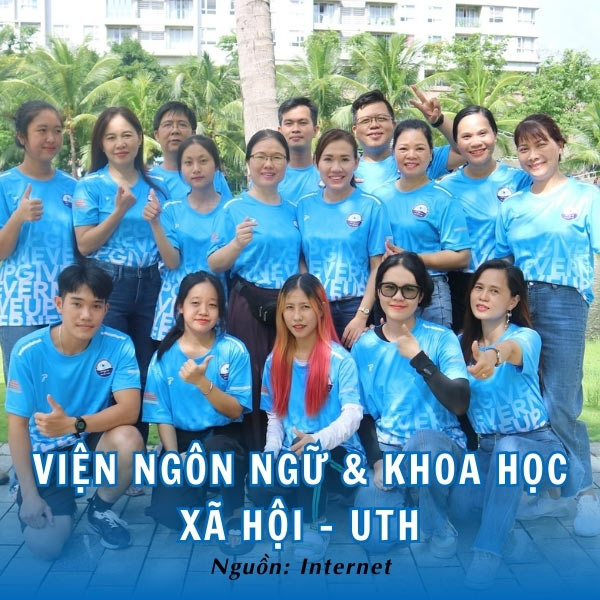 Áo viện ngôn ngữ & khoa học xã hội UTH tràn đầy sức sống