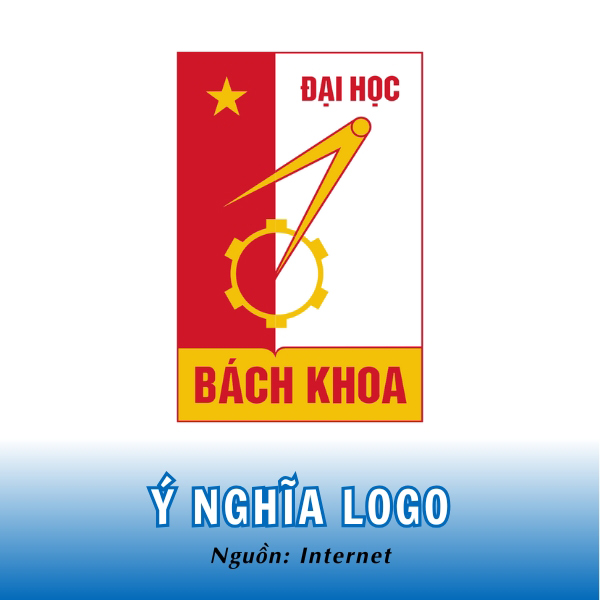 Mẫu logo biểu tượng của ĐH Bách Khoa 