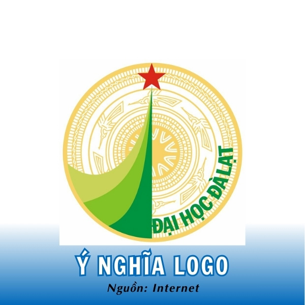 Logo trường đại học Đà Lạt ý nghĩa sâu sắc 