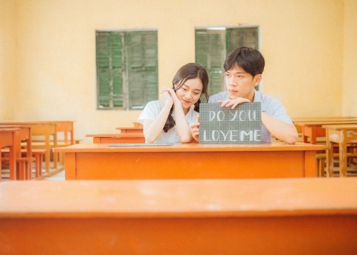 Bộ concept chụp ảnh tình yêu trong sáng tuổi học trò