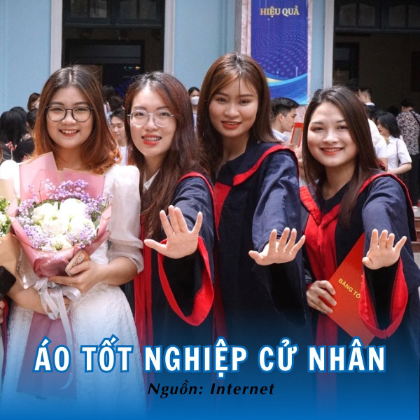 Đồng phục tốt nghiệp cử nhânđại học Công đoàn 