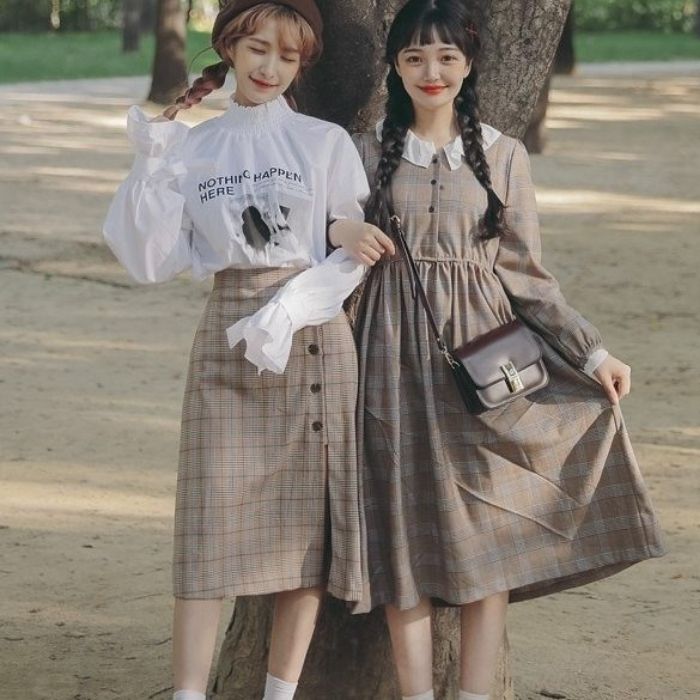 Mẫu trang phục theo phong cách cổ điển vintage