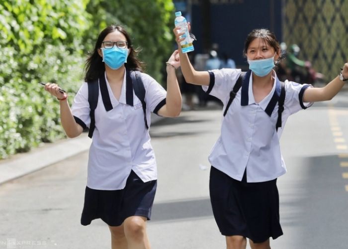 Mẫu trang phục ấn tượng của học sinh trường Marie Curie