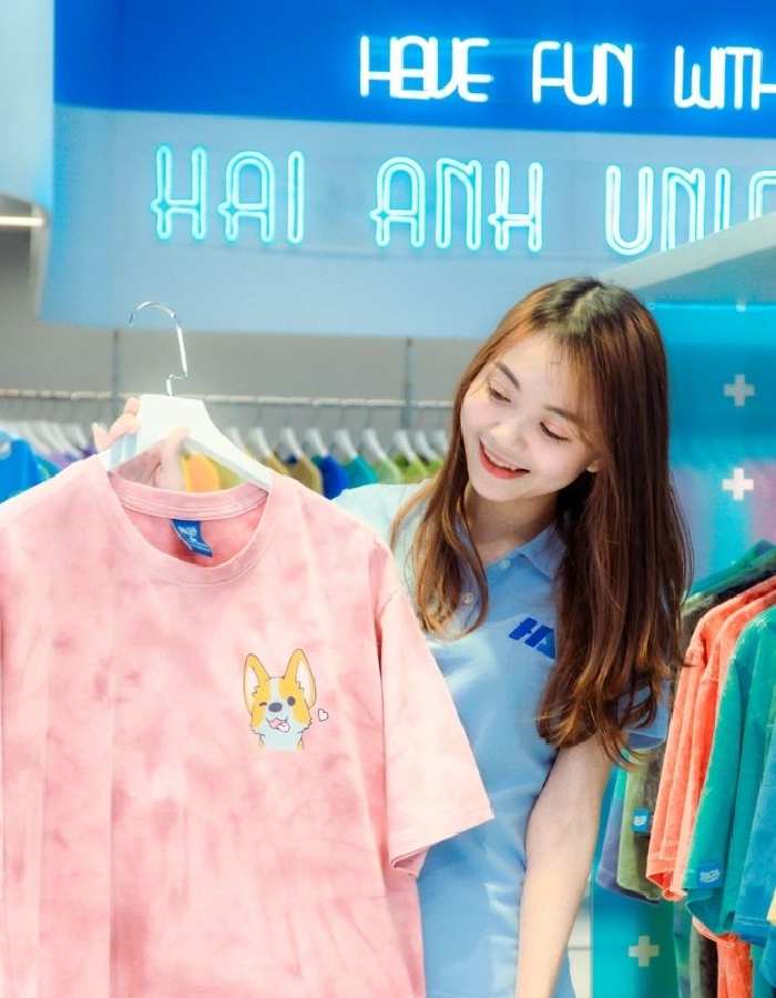 Đồng phục Hải Anh - địa chỉ mua áo lớp hình cá voi đẹp, chất lượng tốt