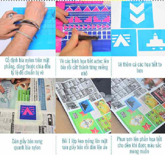 Hướng dẫn chi tiết cách in hình in lên áo bằng sơn