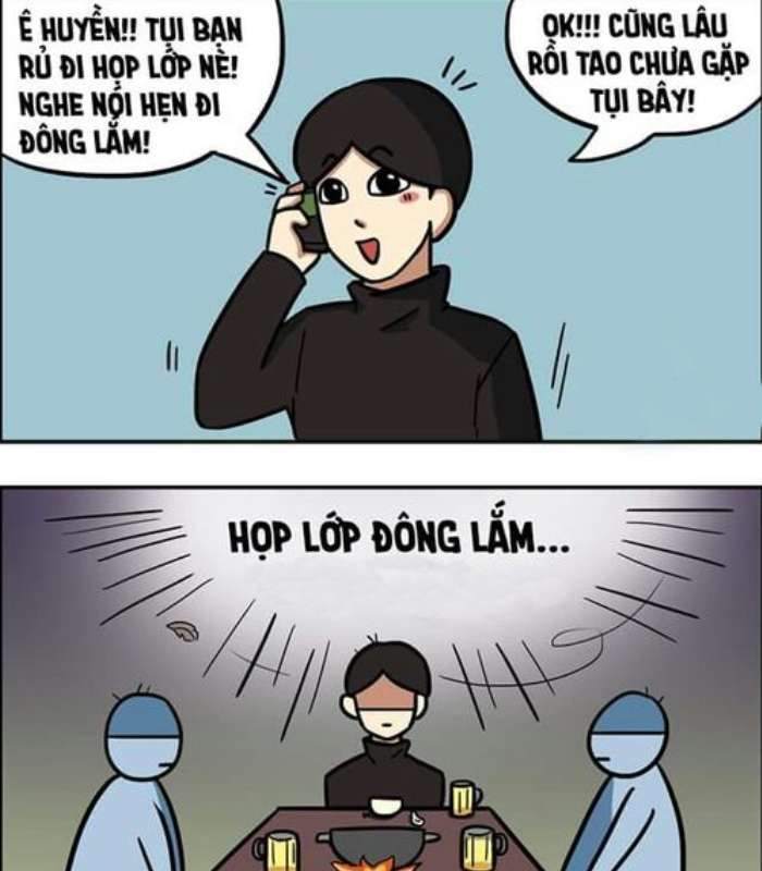 Hình ảnh buổi họp mặt kỷ niệm ngày ra trường