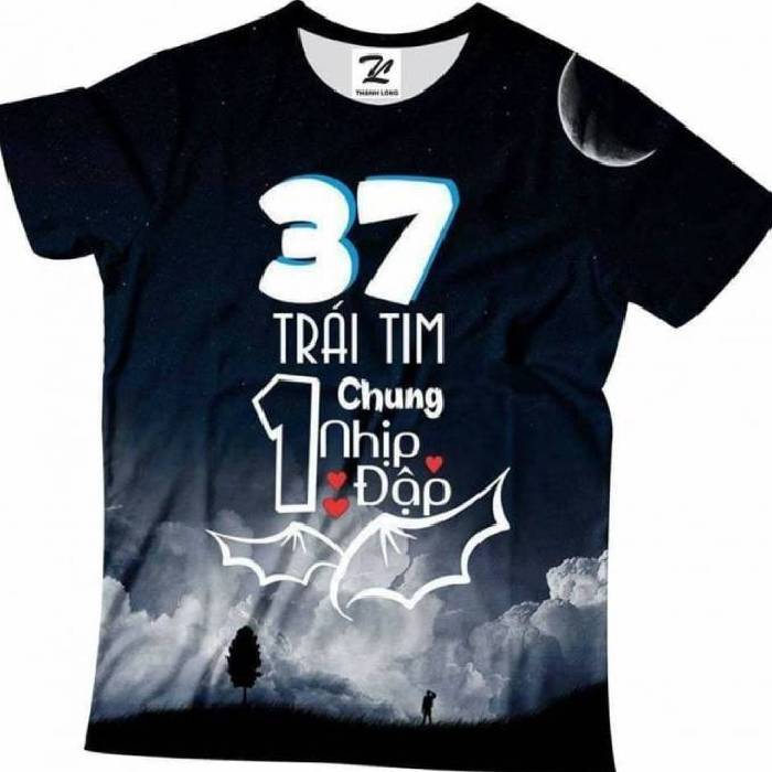 Mẫu áo với hình in 3D nổi bật mang phong cách trẻ trung
