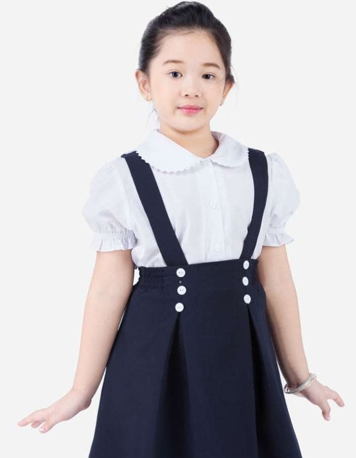 Mẫu đồng phục học sinh tiểu học thiết kế truyền thống