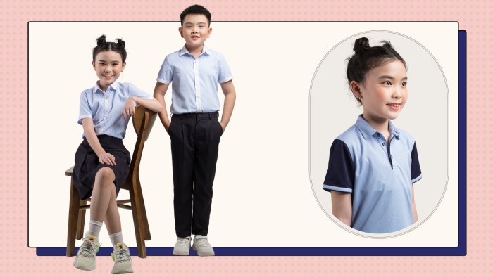 Xưởng may Atlan chuyên sản xuất đồng phục học sinh số lượng lớn