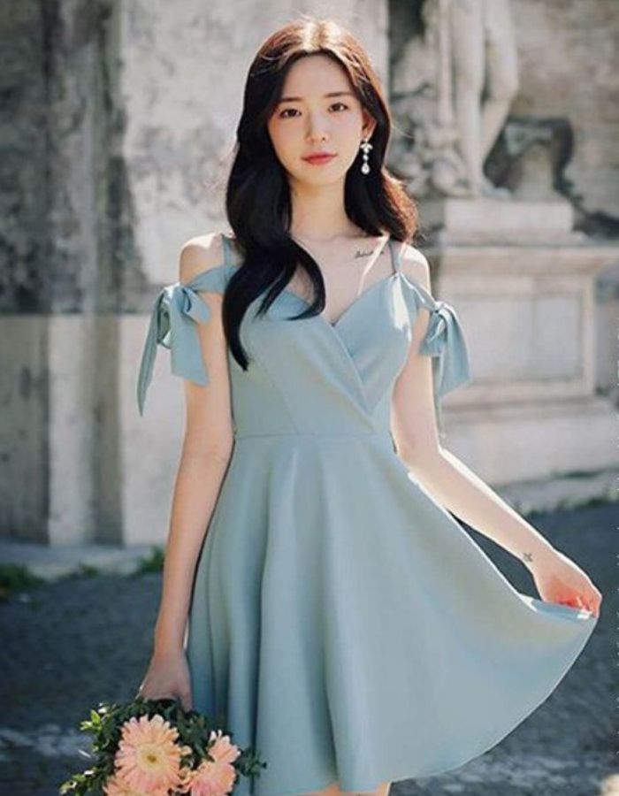 Mẫu váy dành cho các nàng có chiều cao khiêm tốn