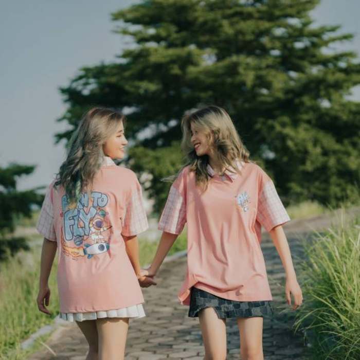 Tông màu hồng pastel được nhiều cô cậu học trò yêu thích