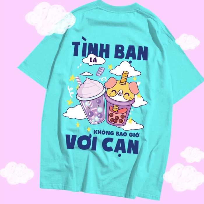 Áo lớp xanh ngọc lý tưởng cho các bạn trẻ