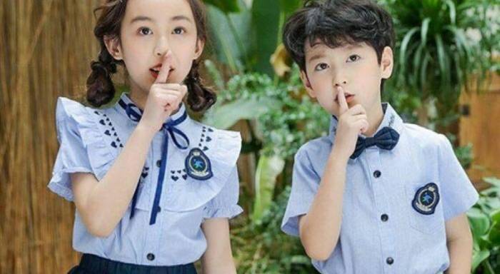 Mẫu áo sơ mi cổ bèo kết hợp cùng chân váy