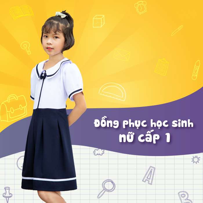 Áo sơ mi trắng kết hợp cùng nơ