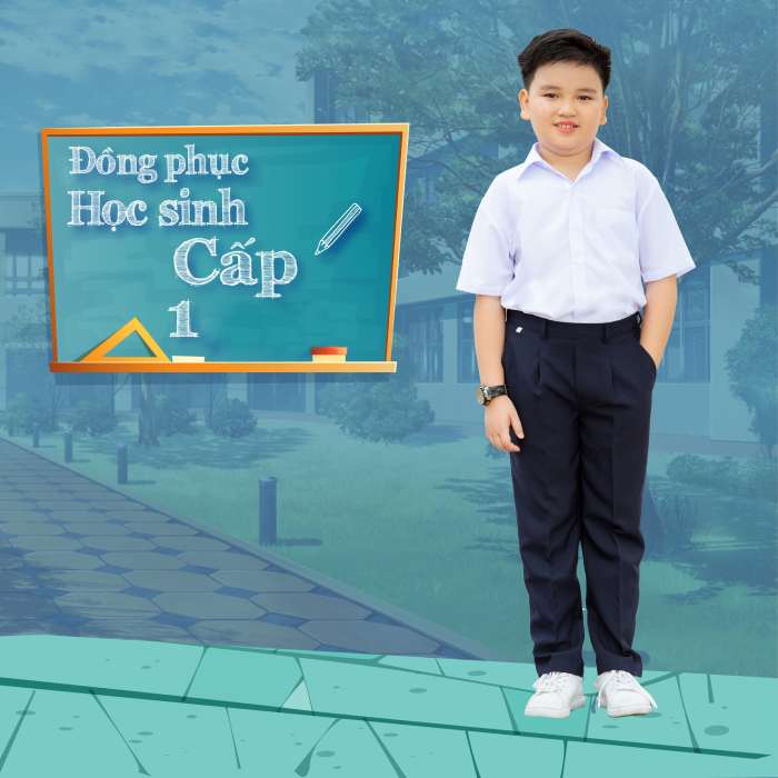 Mẫu đồng phục học sinh cấp 1 truyền thống